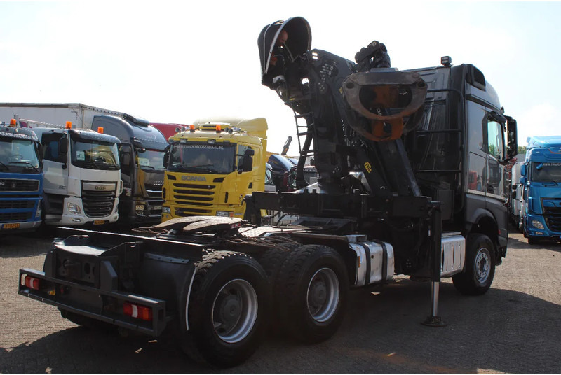 牵引车 Mercedes-Benz Arocs 2858 + PALFINGER Z15 (2022) + 6X4 + FOREST/WOOD/METAL EDITION：图10