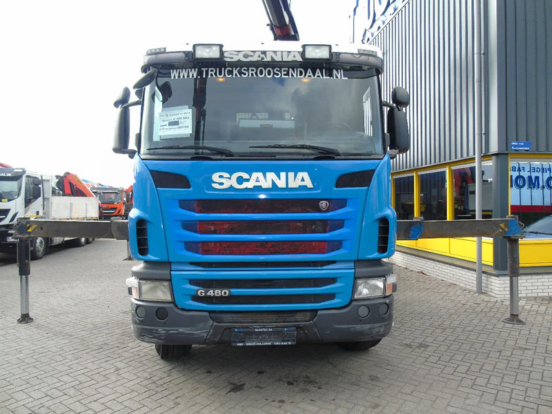 Scania G480 8x4 + palfinger crane PK74002 6x extension + JIB 4x extension - 起重车:图2 Scania G480 8x4 + palfinger crane PK74002 6x extension + JIB 4x extension - 起重车:图2