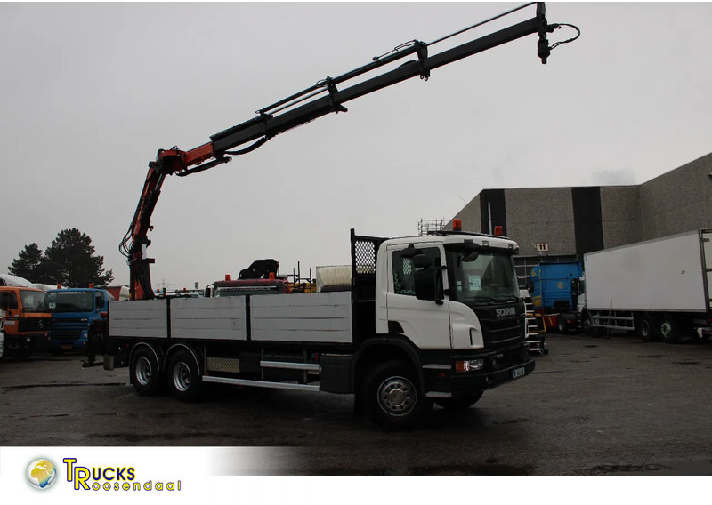 Scania P410 + atlas 190 4x hydrolic + 6x4 remote + EURO 6 + SPRING SUSPENSION - 起重车:图1 Scania P410 + atlas 190 4x hydrolic + 6x4 remote + EURO 6 + SPRING SUSPENSION - 起重车:图1