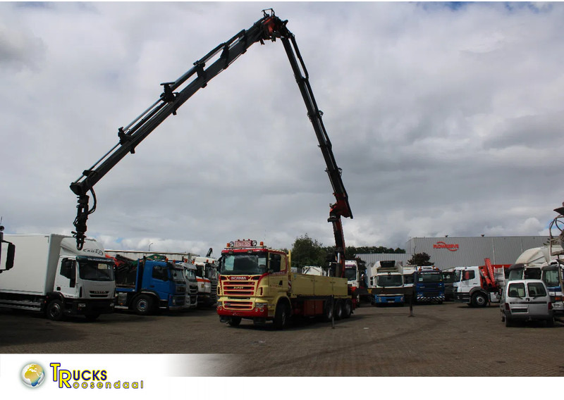 Scania R 480 + PALFINGER PK60002 5x + JIB 6x + 8X4 + REMOTE + MANUAL - 起重车:图1 Scania R 480 + PALFINGER PK60002 5x + JIB 6x + 8X4 + REMOTE + MANUAL - 起重车:图1