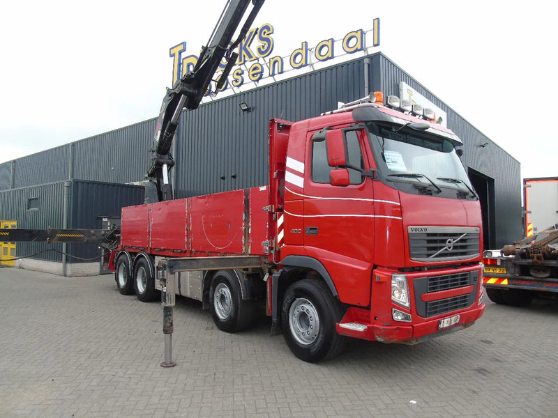 Volvo FH 12.460 + HIAB 700E-6 HI HIPRO + JIB 4X + 8X4 + EURO 5 + REMOTE - 起重车:图3 Volvo FH 12.460 + HIAB 700E-6 HI HIPRO + JIB 4X + 8X4 + EURO 5 + REMOTE - 起重车:图3