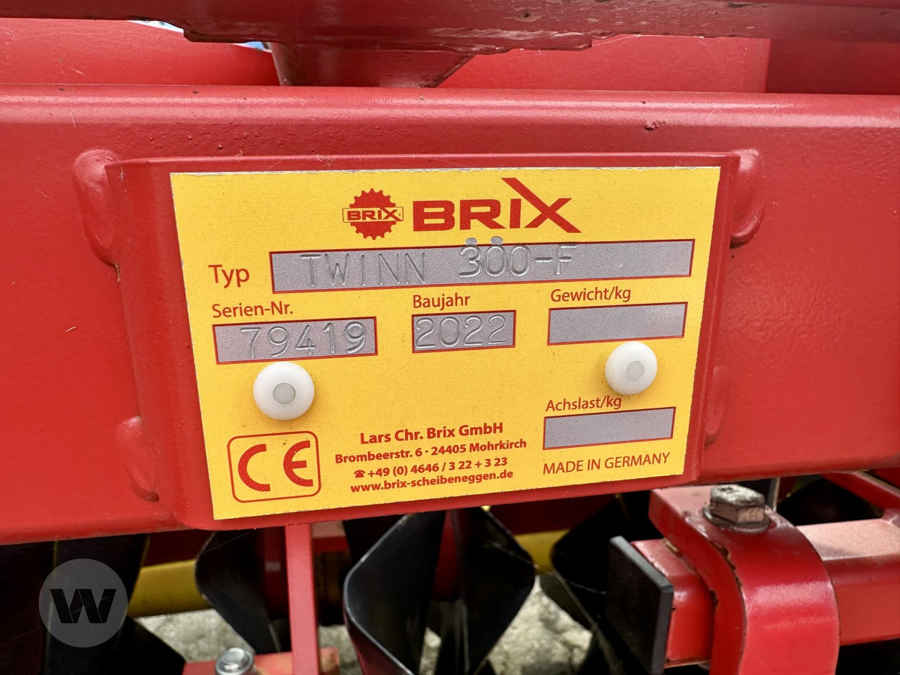 Brix Twin 300/6 - 农场碾压机:图3 Brix Twin 300/6 - 农场碾压机:图3
