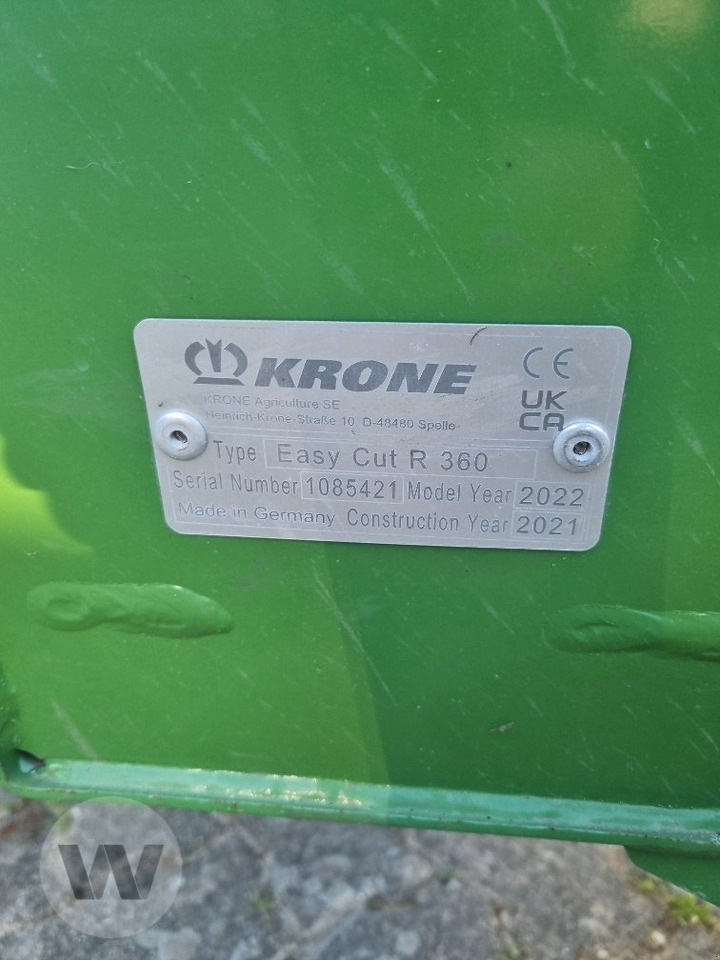 Krone Easy Cut R 360 - 割草机:图2 Krone Easy Cut R 360 - 割草机:图2