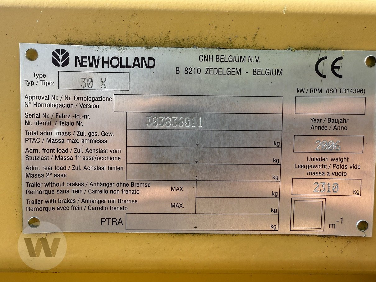 New Holland CX 8090 - 联合收割机:图2 New Holland CX 8090 - 联合收割机:图2
