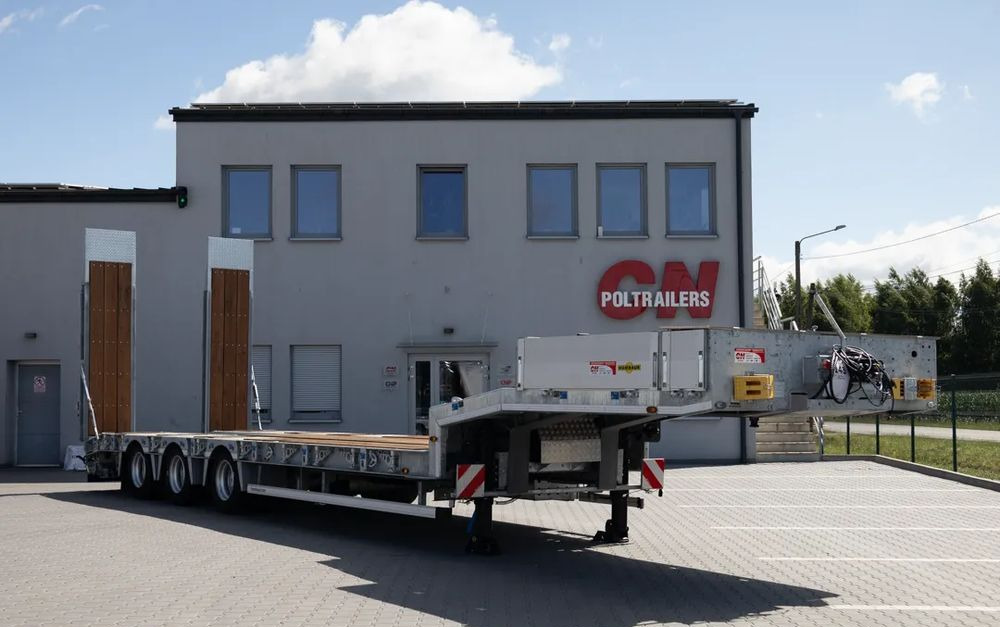 Humbaur HTS30K Naczepa niskopodwoziowa // 3. osiowa // ocynkowana rama // rampy hydrauliczne 1. i 2. częściowe - 低装载半拖车:图2 Humbaur HTS30K Naczepa niskopodwoziowa // 3. osiowa // ocynkowana rama // rampy hydrauliczne 1. i 2. częściowe - 低装载半拖车:图2