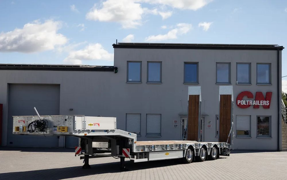 Humbaur HTS30K Naczepa niskopodwoziowa // 3. osiowa // ocynkowana rama // rampy hydrauliczne 1. i 2. częściowe - 低装载半拖车:图1 Humbaur HTS30K Naczepa niskopodwoziowa // 3. osiowa // ocynkowana rama // rampy hydrauliczne 1. i 2. częściowe - 低装载半拖车:图1