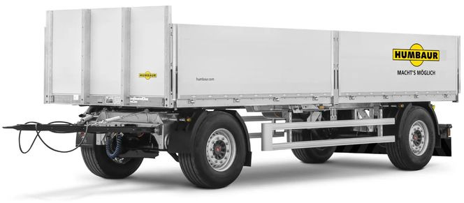 Humbaur Przyczepa burtowa HD 18 - 栏板式/ 平板拖车:图4 Humbaur Przyczepa burtowa HD 18 - 栏板式/ 平板拖车:图4
