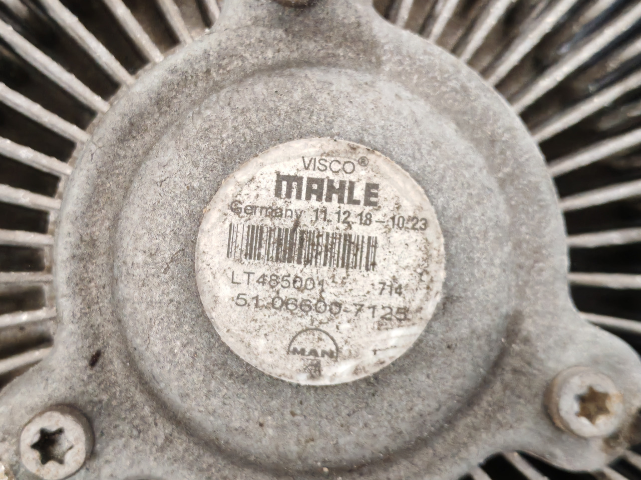 MAN TGS TGX / D2676LF / VISCO CLUTCH FAN / 51066007125 - 风扇:图3 MAN TGS TGX / D2676LF / VISCO CLUTCH FAN / 51066007125 - 风扇:图3