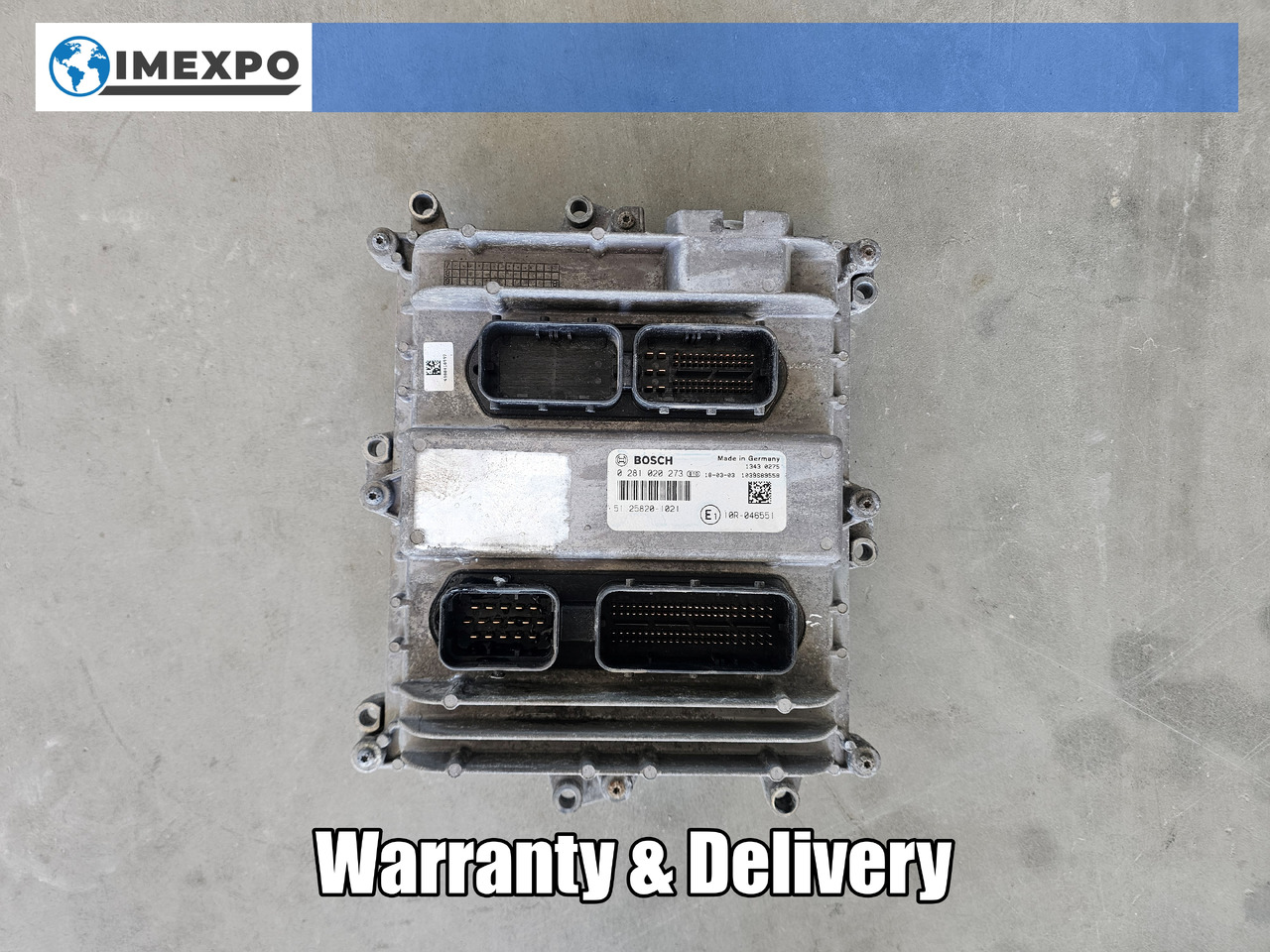 MAN TGS TGX EURO 6 / D2676 / ENGINE CONTROL UNIT - ECU:图1 MAN TGS TGX EURO 6 / D2676 / ENGINE CONTROL UNIT - ECU:图1
