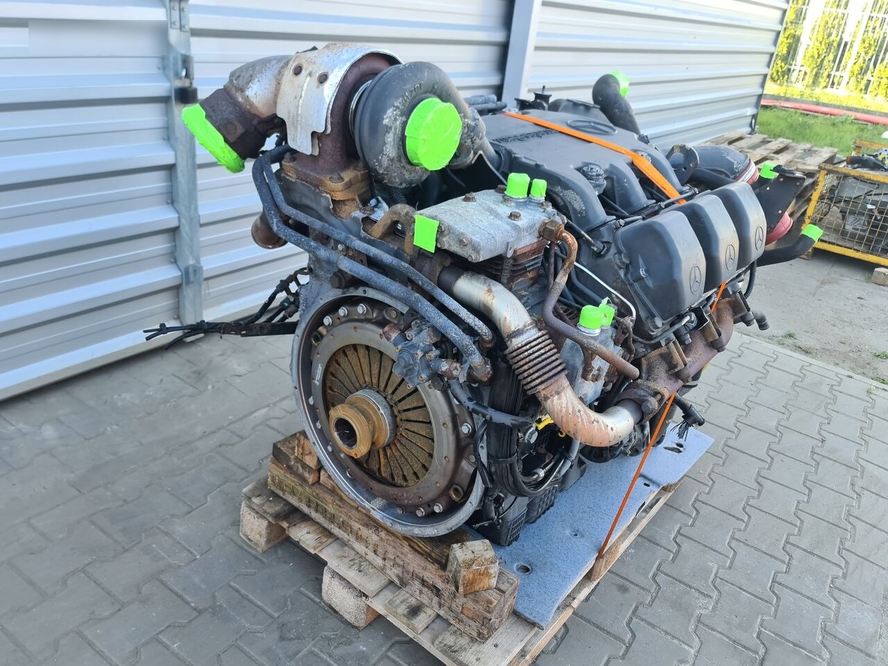 Mercedes-Benz ACTROS MP2 MP3 EURO5 Mercedes-Benz OM501LA V6 A0154473840 EURO5 - 发动机 适用于 卡车:图3 Mercedes-Benz ACTROS MP2 MP3 EURO5 Mercedes-Benz OM501LA V6 A0154473840 EURO5 - 发动机 适用于 卡车:图3