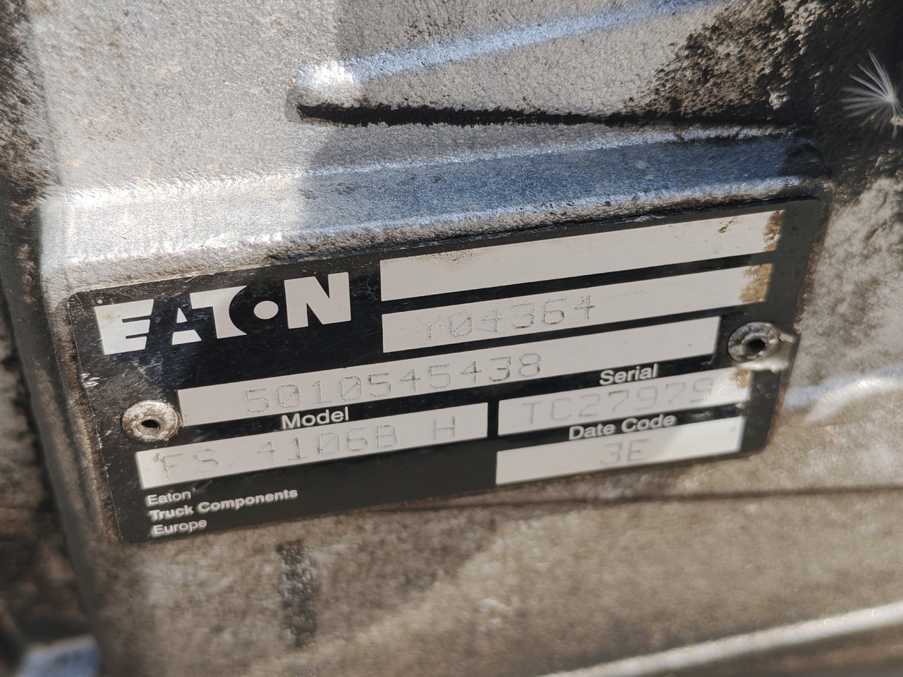 变速箱 RENAULT MIDLUM / EATON FS 4106B H / COMPLETE GEARBOX：图7