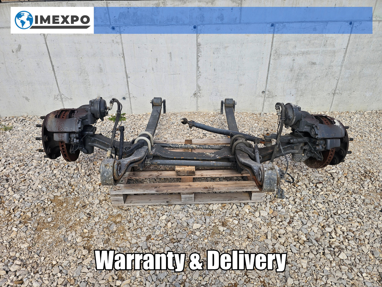 RENAULT RANGE T EURO 6 / COMPLETE FRONT AXLE - 前轴:图1 RENAULT RANGE T EURO 6 / COMPLETE FRONT AXLE - 前轴:图1
