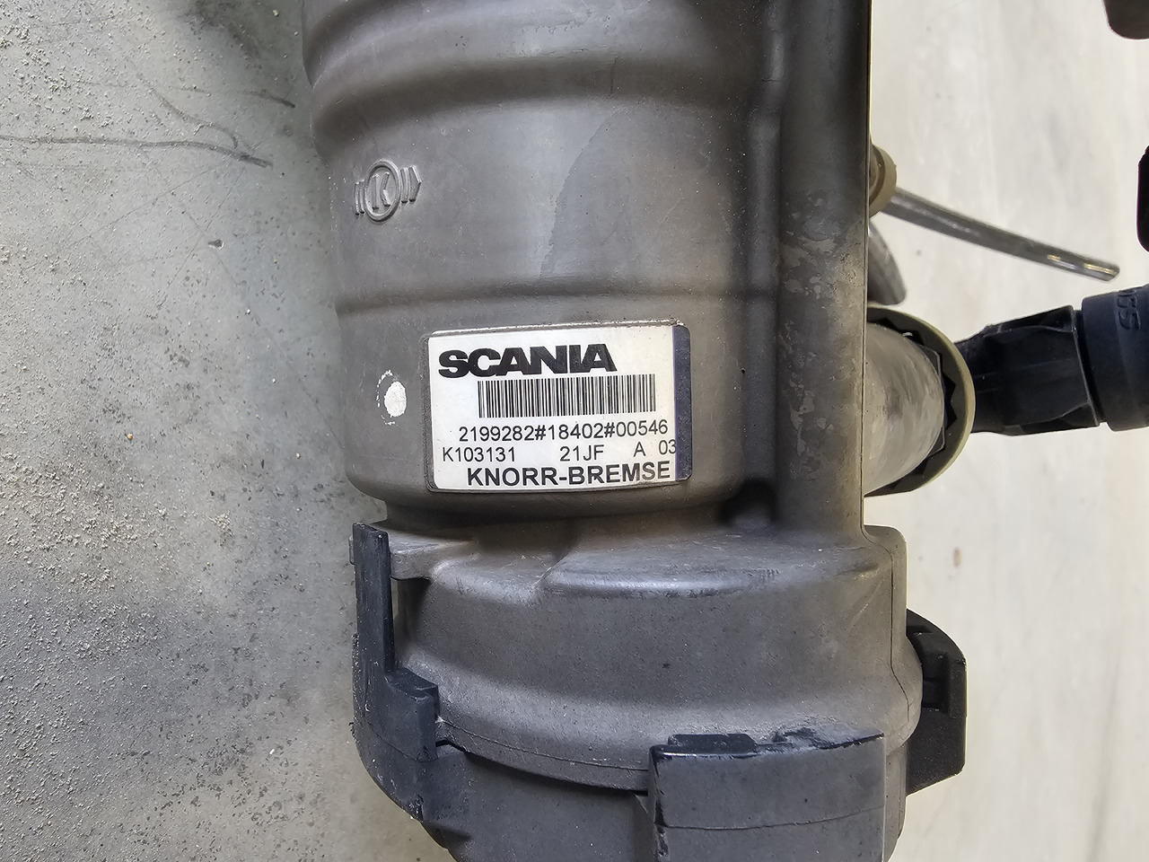 SCANIA S, R, P, G / EBS VALVE / 2199282 / K103131 - 制动阀:图4 SCANIA S, R, P, G / EBS VALVE / 2199282 / K103131 - 制动阀:图4