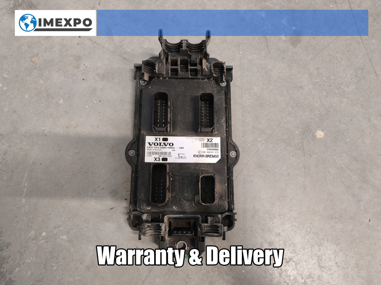VOLVO FH5 FM5 EURO 6 / EBS CONTROL UNIT / 23050066 - ECU:图1 VOLVO FH5 FM5 EURO 6 / EBS CONTROL UNIT / 23050066 - ECU:图1