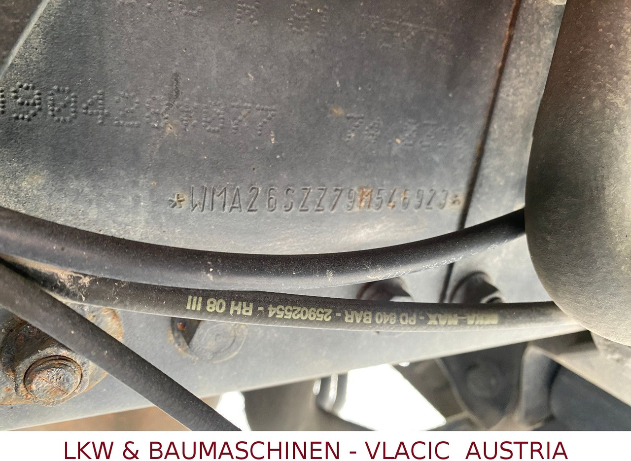 栏板式/ 平板卡车, 起重车 MAN TGS 33.440 6x4 Blatt/Blatt Mit Palfinger PK16500：图9