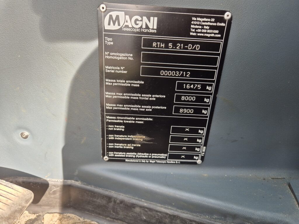 伸缩臂叉装车 MAGNI RTH 5.21 D/D：图20