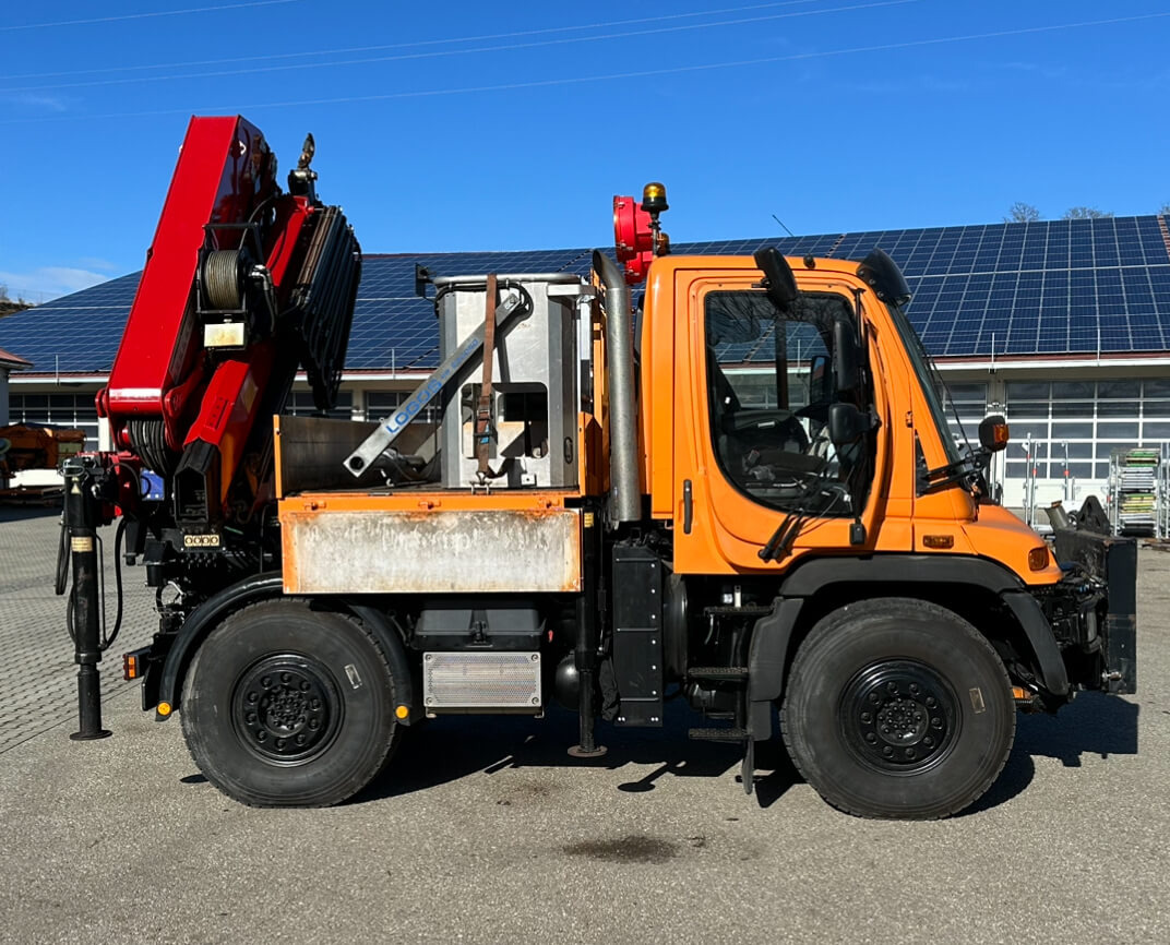Unimog 400 - U400 405 25177 mit Wechselkran Merced - 市政/ 专用车辆:图3 Unimog 400 - U400 405 25177 mit Wechselkran Merced - 市政/ 专用车辆:图3