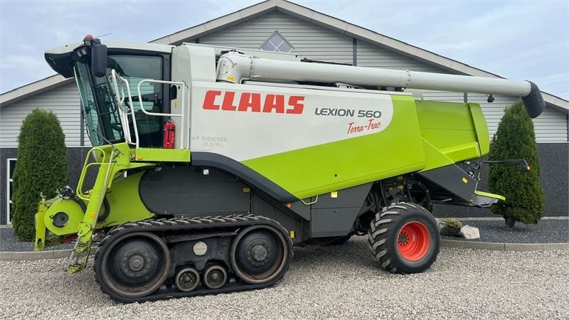 Claas LEXION 560 Med ny bælter og 4wd - 联合收割机:图1 Claas LEXION 560 Med ny bælter og 4wd - 联合收割机:图1