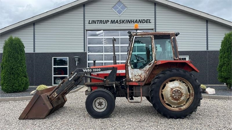 Massey Ferguson 690 Speedshift med frontlæsser - 拖拉机:图1 Massey Ferguson 690 Speedshift med frontlæsser - 拖拉机:图1