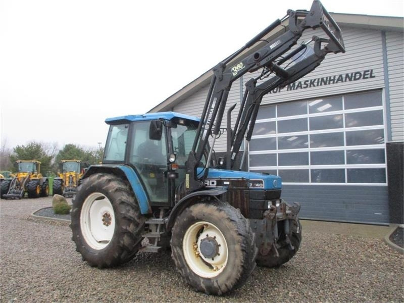 拖拉机 New Holland 7740 SLE Turbo Med frontlæsser og frontlift.：图13