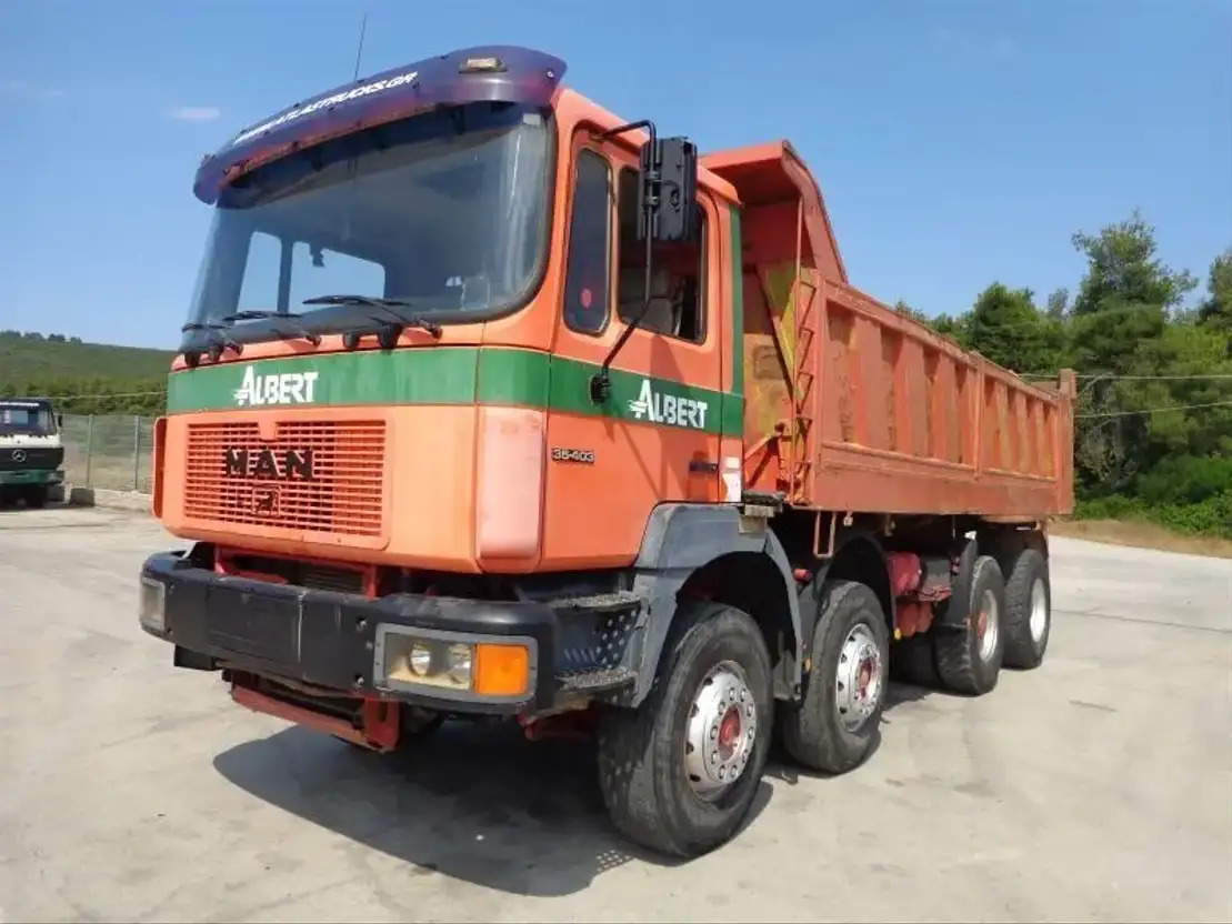 MAN 33.403 MAN 35.403 8X4 - 翻斗车:图1 MAN 33.403 MAN 35.403 8X4 - 翻斗车:图1