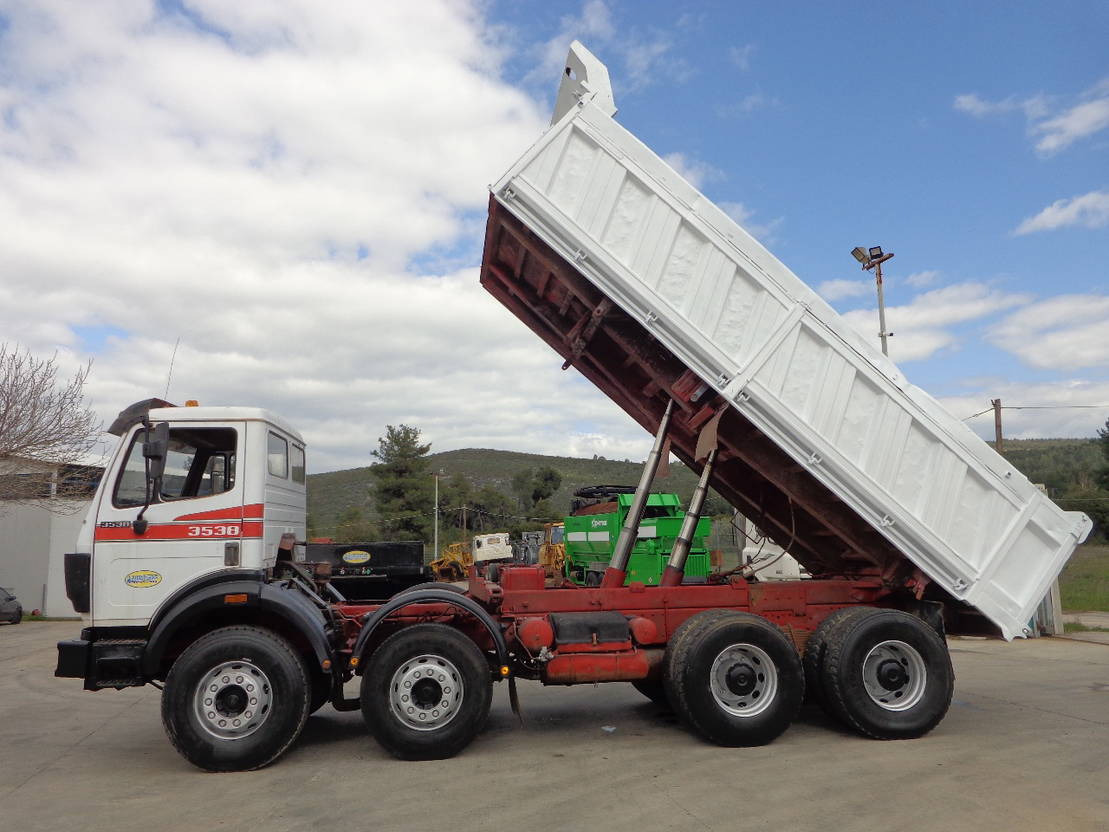 Mercedes-Benz SK 3538 Mercedes Benz 3538K8X4 Meiller Kipper-Sold - 翻斗车:图4 Mercedes-Benz SK 3538 Mercedes Benz 3538K8X4 Meiller Kipper-Sold - 翻斗车:图4
