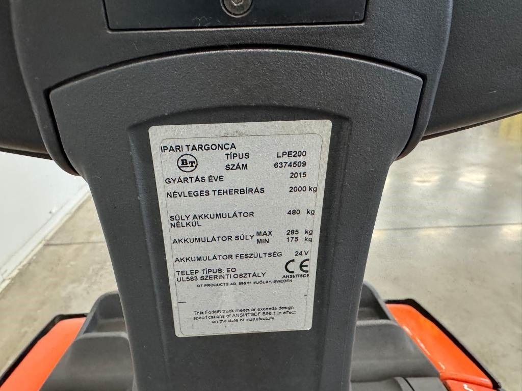 Toyota 10792 LPE 200 - 电动叉车:图4 Toyota 10792 LPE 200 - 电动叉车:图4