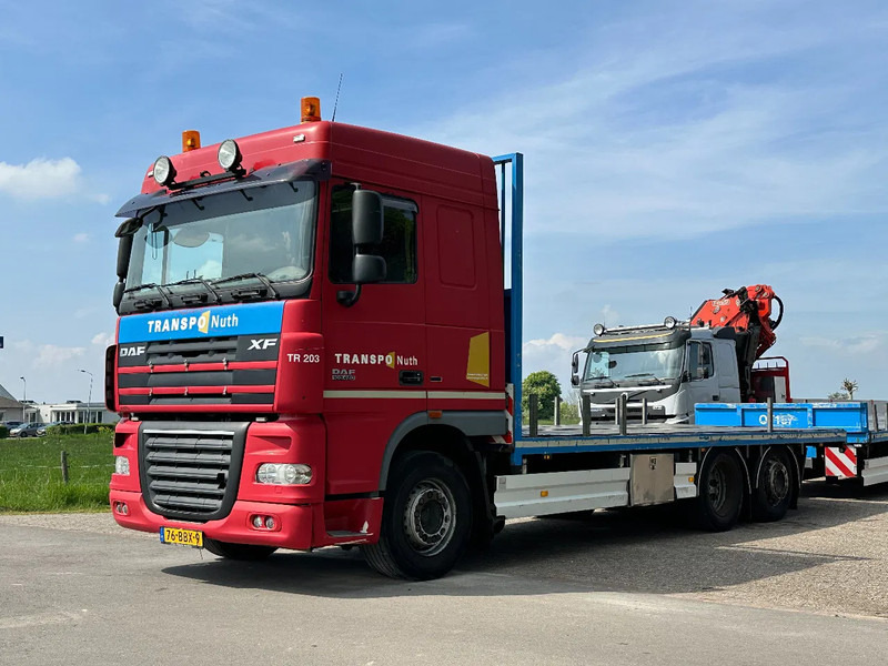 DAF XF 105 460 FAN BAKWAGEN/PRITSCHE!! - 栏板式/ 平板卡车:图3 DAF XF 105 460 FAN BAKWAGEN/PRITSCHE!! - 栏板式/ 平板卡车:图3