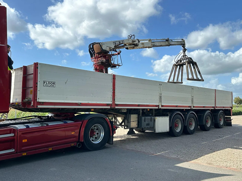 Floor 4 assen Hiab 130r KLEM - 栏板式/ 平板半拖车:图3 Floor 4 assen Hiab 130r KLEM - 栏板式/ 平板半拖车:图3