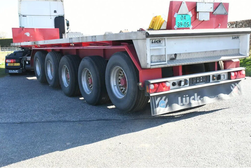 LUECK SPR75/5 5 achse BALLAST TRAILER 3x STEERAXLE!! - 栏板式/ 平板半拖车:图4 LUECK SPR75/5 5 achse BALLAST TRAILER 3x STEERAXLE!! - 栏板式/ 平板半拖车:图4