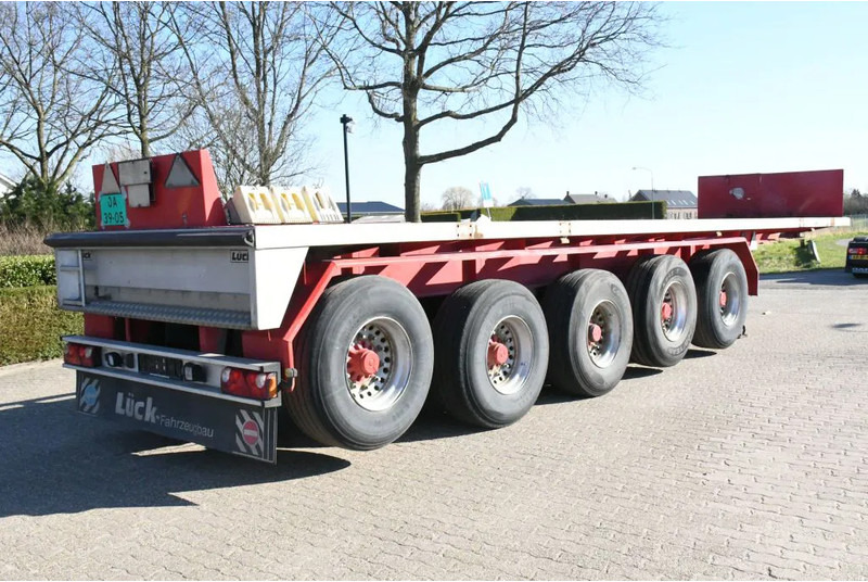 LUECK SPR75/5 5 achse BALLAST TRAILER 3x STEERAXLE!! - 栏板式/ 平板半拖车:图5 LUECK SPR75/5 5 achse BALLAST TRAILER 3x STEERAXLE!! - 栏板式/ 平板半拖车:图5