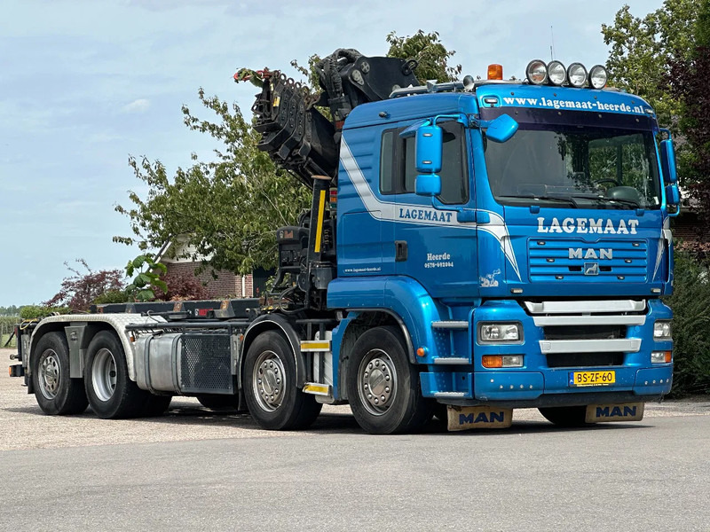 MAN TGA 35.440 8x2 HIAB 37TM!!RADIO REMOTE/CONTAINER SYSTEM! - 光缆系统卡车, 起重车:图2 MAN TGA 35.440 8x2 HIAB 37TM!!RADIO REMOTE/CONTAINER SYSTEM! - 光缆系统卡车, 起重车:图2