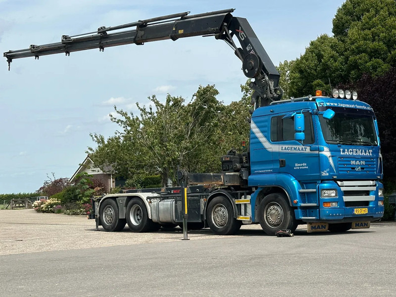 MAN TGA 35.440 8x2 HIAB 37TM!!RADIO REMOTE/CONTAINER SYSTEM! - 光缆系统卡车, 起重车:图1 MAN TGA 35.440 8x2 HIAB 37TM!!RADIO REMOTE/CONTAINER SYSTEM! - 光缆系统卡车, 起重车:图1