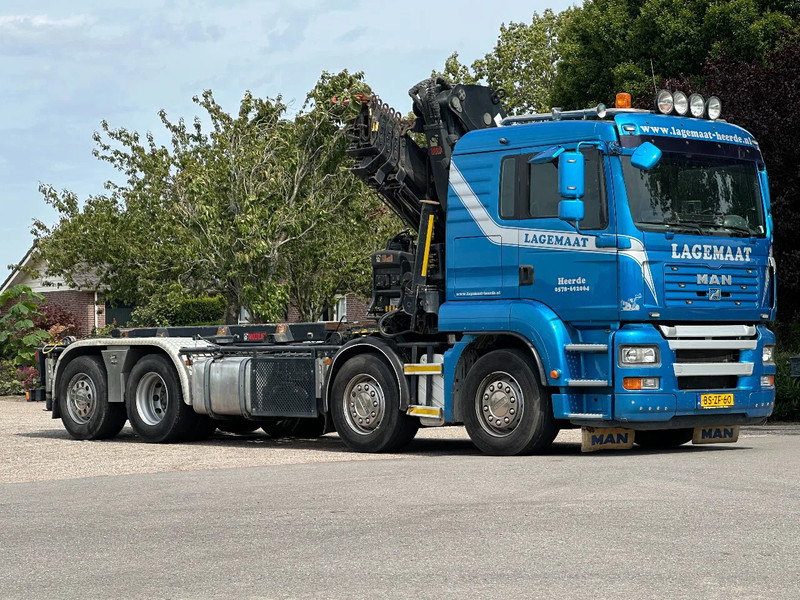 MAN TGA 35.440 8x2 HIAB 37TM!!RADIO REMOTE/CONTAINER SYSTEM! - 光缆系统卡车, 起重车:图4 MAN TGA 35.440 8x2 HIAB 37TM!!RADIO REMOTE/CONTAINER SYSTEM! - 光缆系统卡车, 起重车:图4