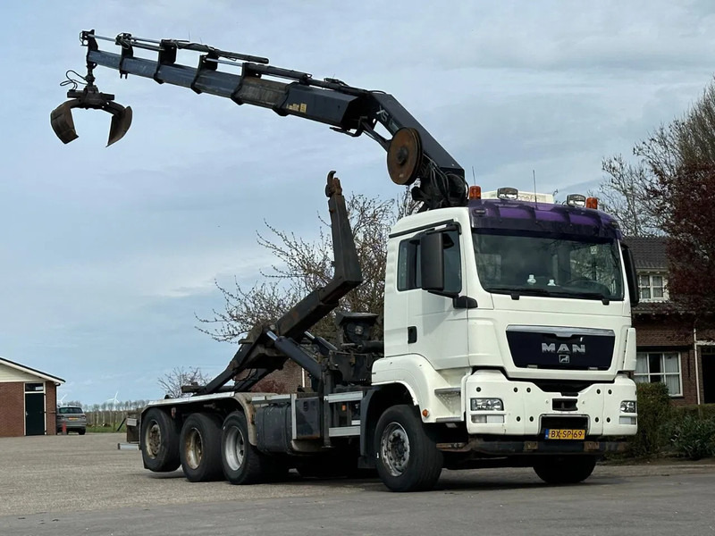 MAN TGS 35.400 8X4 !!TRIPLE!! 24tm KRAAN/HAAKARM!!RADIO REMOTE!! - 吊钩升降车, 起重车:图1 MAN TGS 35.400 8X4 !!TRIPLE!! 24tm KRAAN/HAAKARM!!RADIO REMOTE!! - 吊钩升降车, 起重车:图1