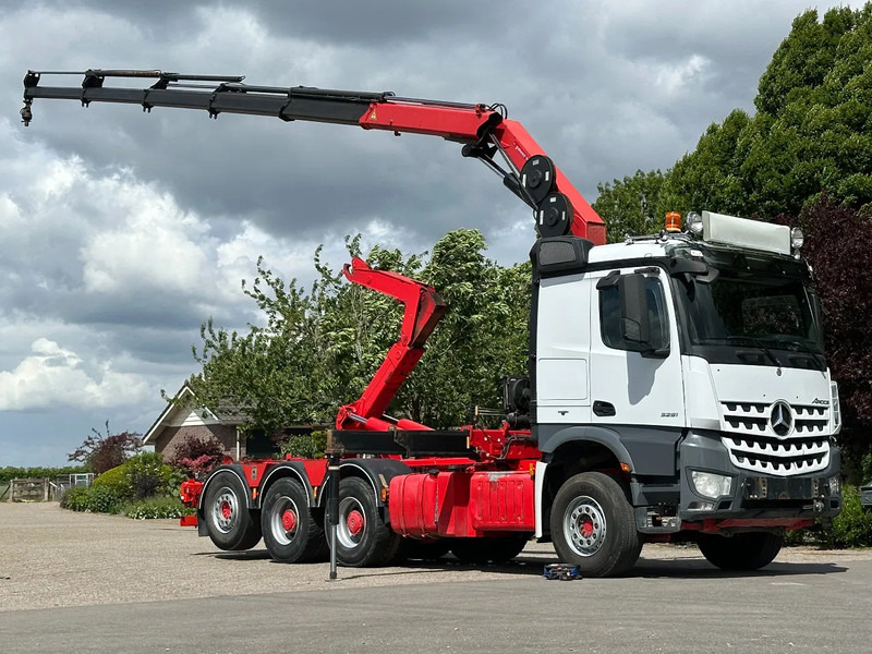 Mercedes-Benz Arocs 3251 8x4 TRIPLE!!26TM KRAAN/HAAK!!EURO6!!TOP! - 吊钩升降车, 起重车:图2 Mercedes-Benz Arocs 3251 8x4 TRIPLE!!26TM KRAAN/HAAK!!EURO6!!TOP! - 吊钩升降车, 起重车:图2