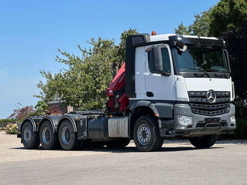 Mercedes-Benz Arocs 3251 8x4 TRIPLE!!28TM KRAAN/HAAK!!EURO6!!TOP! ZERO EMISSIE 2030!! - 吊钩升降车, 起重车:图2 Mercedes-Benz Arocs 3251 8x4 TRIPLE!!28TM KRAAN/HAAK!!EURO6!!TOP! ZERO EMISSIE 2030!! - 吊钩升降车, 起重车:图2