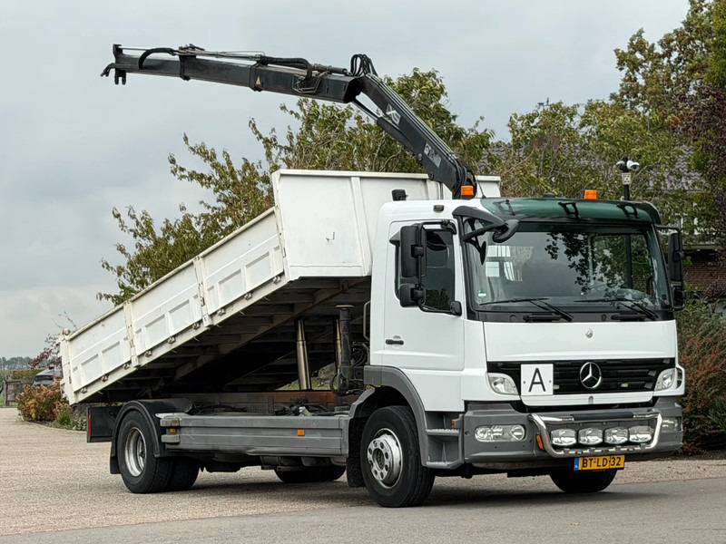 Mercedes-Benz Atego 1218 KRAAN/KIPPER!!MANUELL!! - 翻斗车, 起重车:图1 Mercedes-Benz Atego 1218 KRAAN/KIPPER!!MANUELL!! - 翻斗车, 起重车:图1