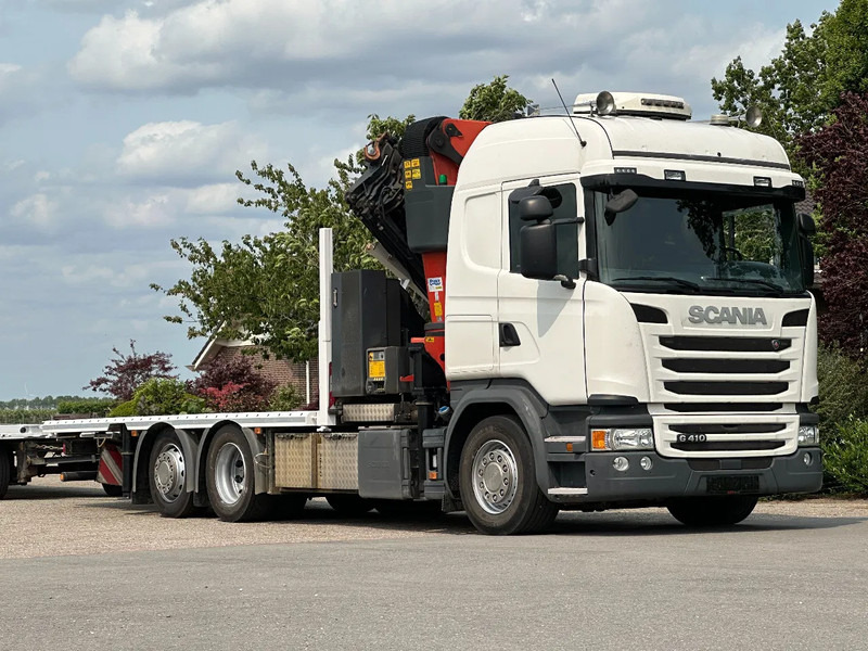 Scania G410 !KRAAN/CRANE/GRUE/ PALFINGER 53TM!! RADIO REMOTE!! EURO 6!!TOP! - 起重车:图2 Scania G410 !KRAAN/CRANE/GRUE/ PALFINGER 53TM!! RADIO REMOTE!! EURO 6!!TOP! - 起重车:图2