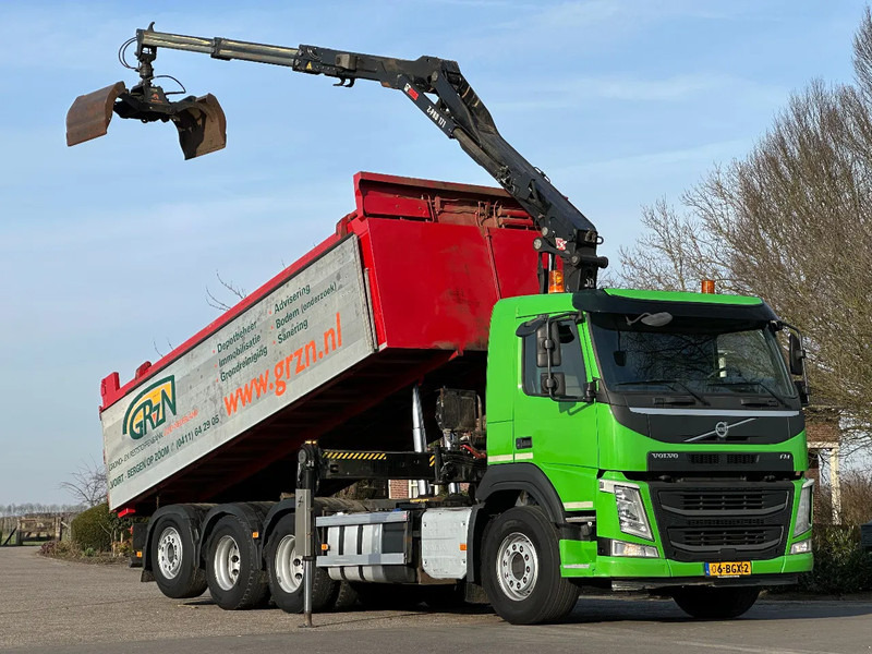 Volvo FM 430 !!8X4 TRIPLE!! EURO6!! Z-KRAAN!!/KIPPER!!TOP!! ZERO-EMISSE 2029!! - 翻斗车, 起重车:图1 Volvo FM 430 !!8X4 TRIPLE!! EURO6!! Z-KRAAN!!/KIPPER!!TOP!! ZERO-EMISSE 2029!! - 翻斗车, 起重车:图1