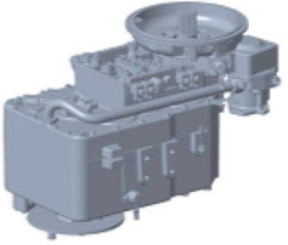 Case 75253456 - 变速箱 适用于 建筑机械:图1 Case 75253456 - 变速箱 适用于 建筑机械:图1