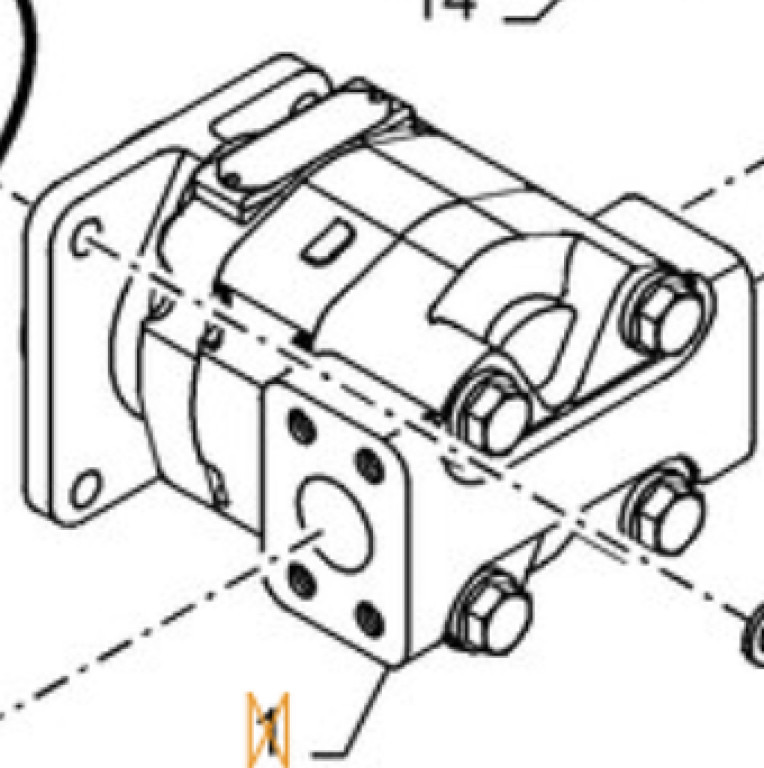 Case 84323337 - 液压泵 适用于 建筑机械:图1 Case 84323337 - 液压泵 适用于 建筑机械:图1