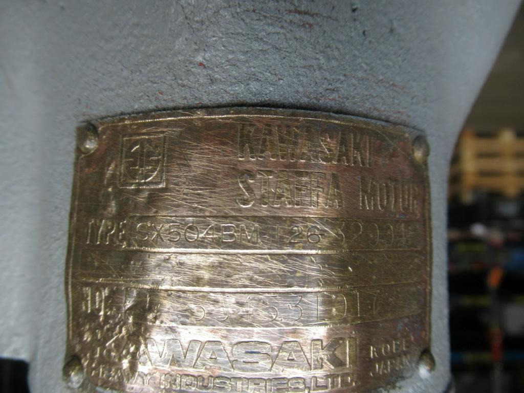 Kawasaki SX504BM126 - - 回转马达 适用于 建筑机械:图4 Kawasaki SX504BM126 - - 回转马达 适用于 建筑机械:图4