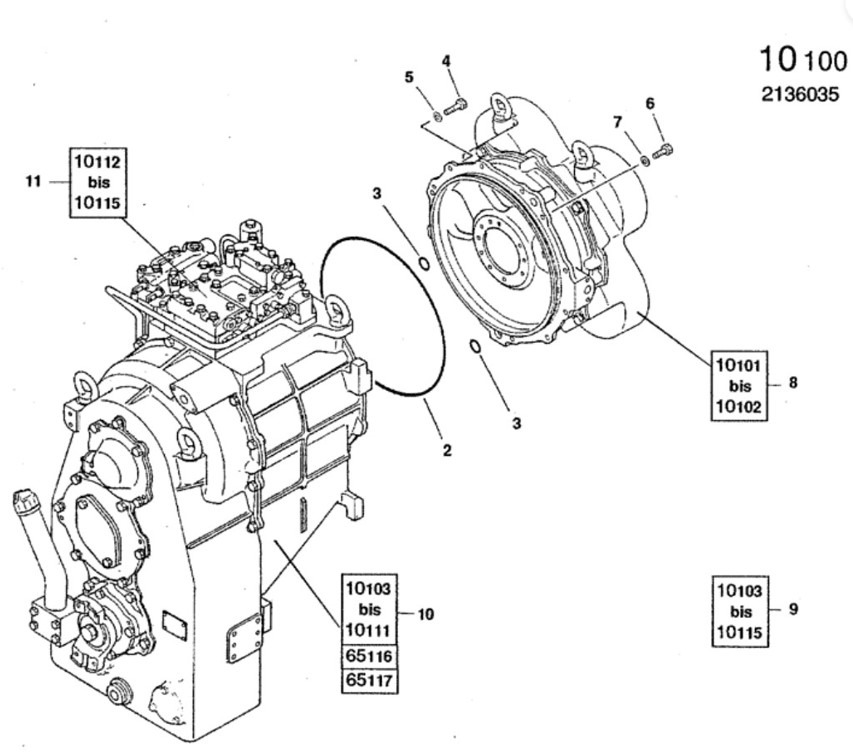 New Holland 4608299 - 8479988 Recon - 变速箱 适用于 建筑机械:图1 New Holland 4608299 - 8479988 Recon - 变速箱 适用于 建筑机械:图1
