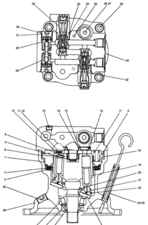 New Holland YT15V00005F2 - YT15V00016F1 - 液压马达 适用于 农业机械:图1 New Holland YT15V00005F2 - YT15V00016F1 - 液压马达 适用于 农业机械:图1