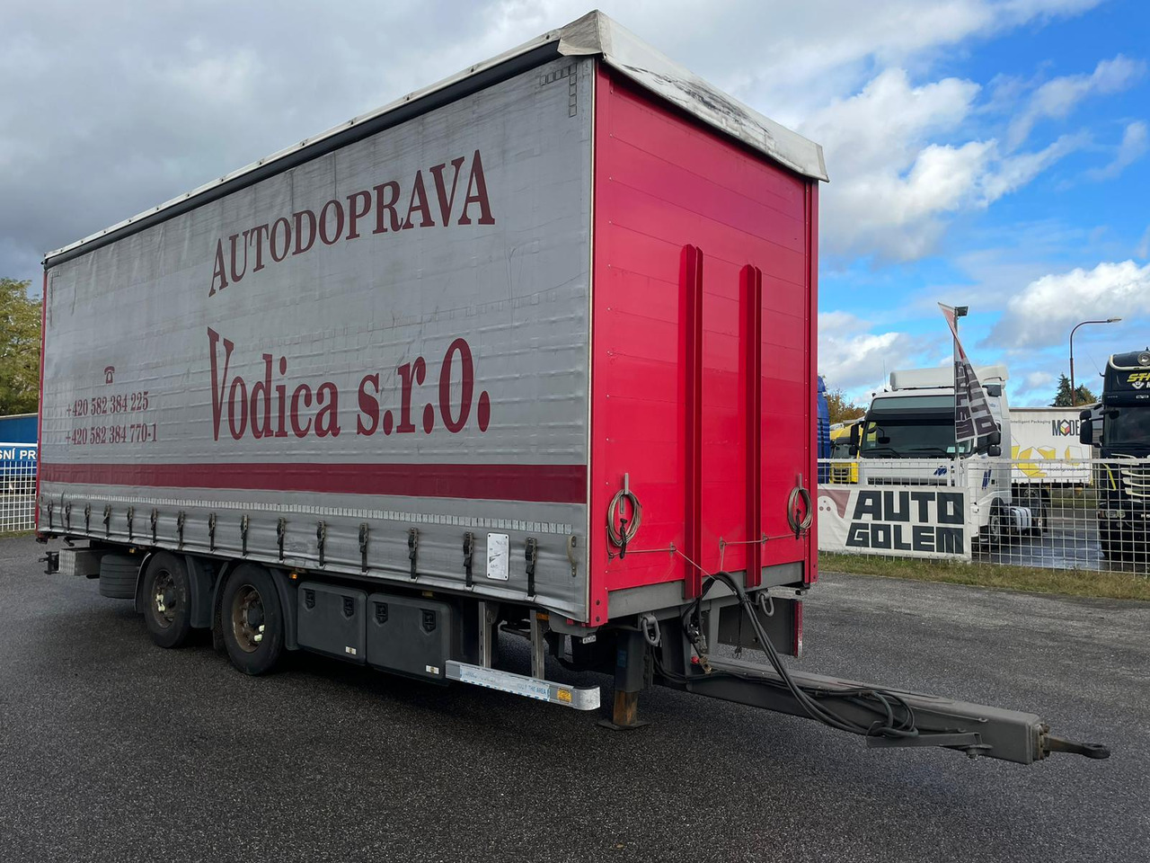 Svan CHT202 - 侧帘拖车:图2 Svan CHT202 - 侧帘拖车:图2