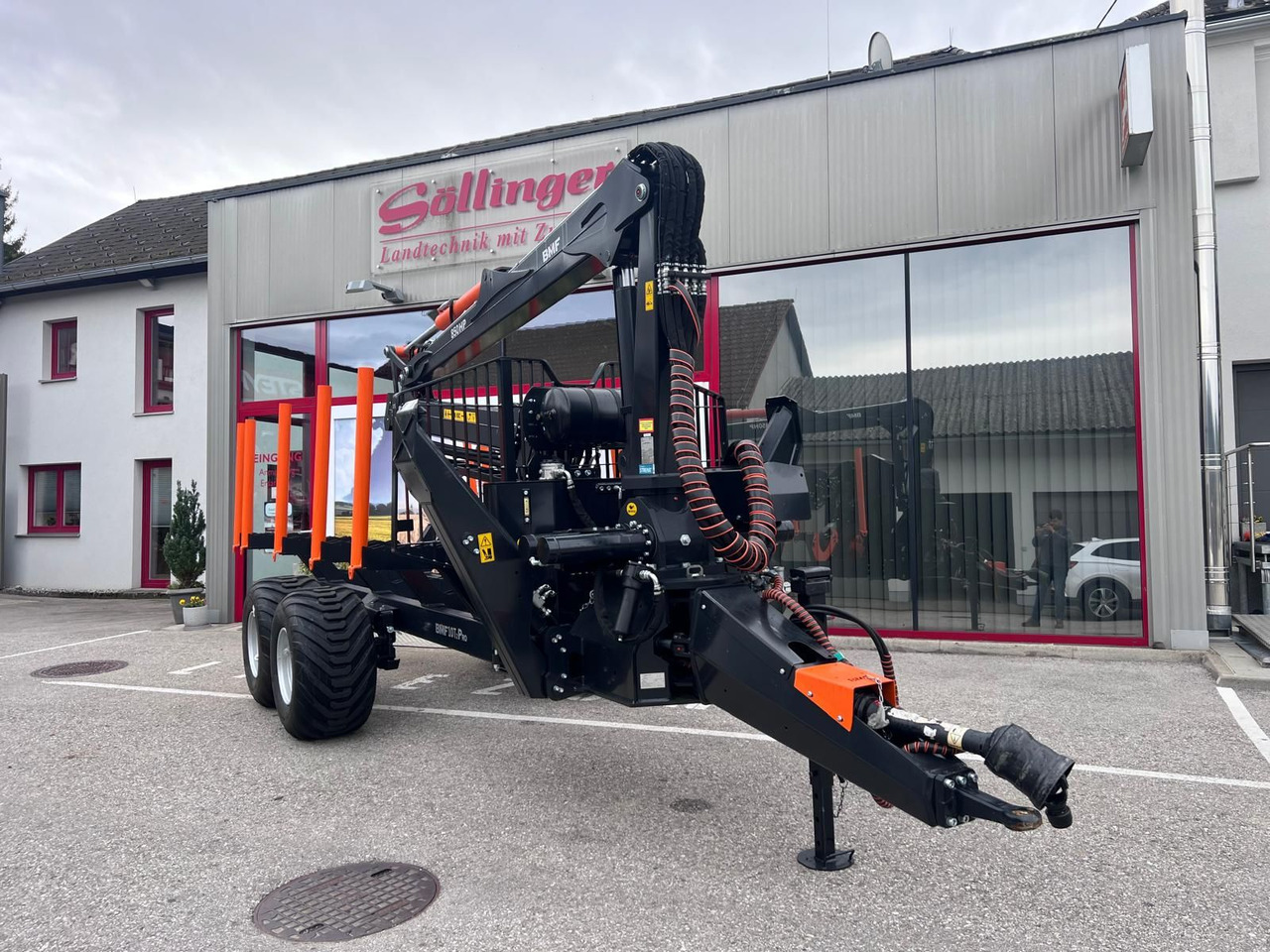 BMF BMF 10T2 mit BMF 850 HP Kran - 林业拖车:图3 BMF BMF 10T2 mit BMF 850 HP Kran - 林业拖车:图3