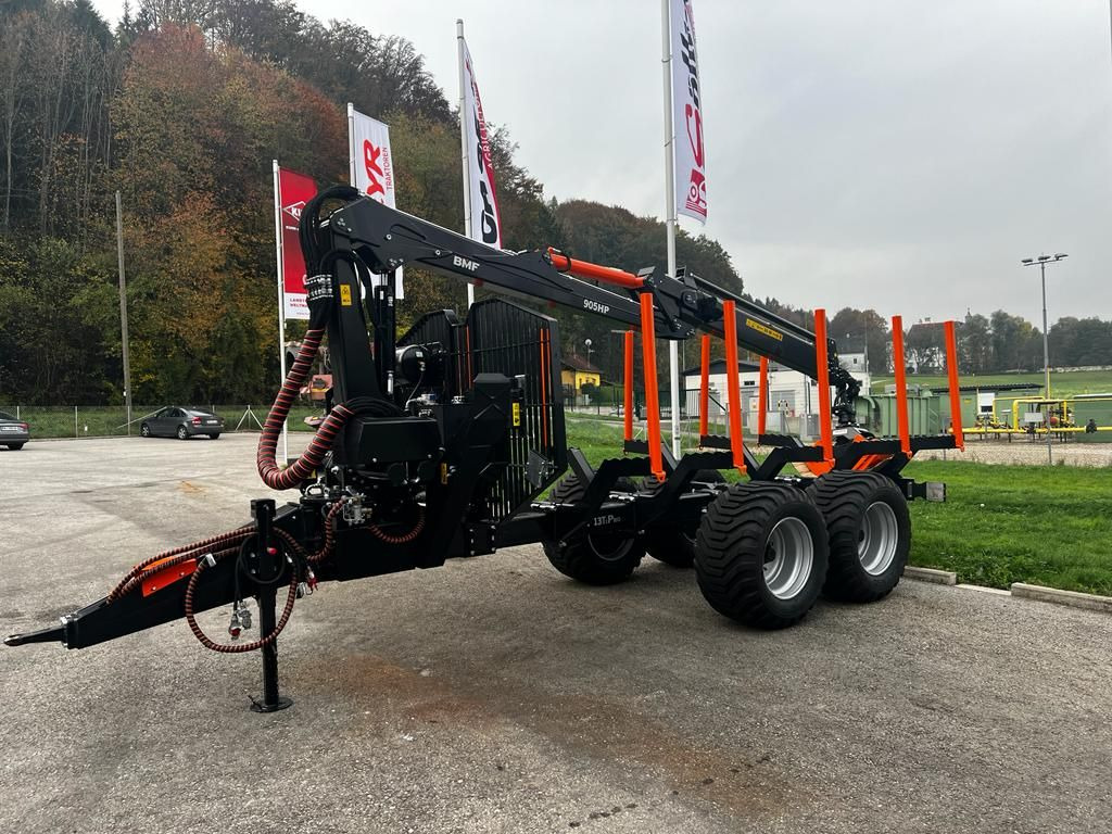 BMF BMF 13T1 PRO mit BMF 905 HP Kran - 林业拖车:图5 BMF BMF 13T1 PRO mit BMF 905 HP Kran - 林业拖车:图5