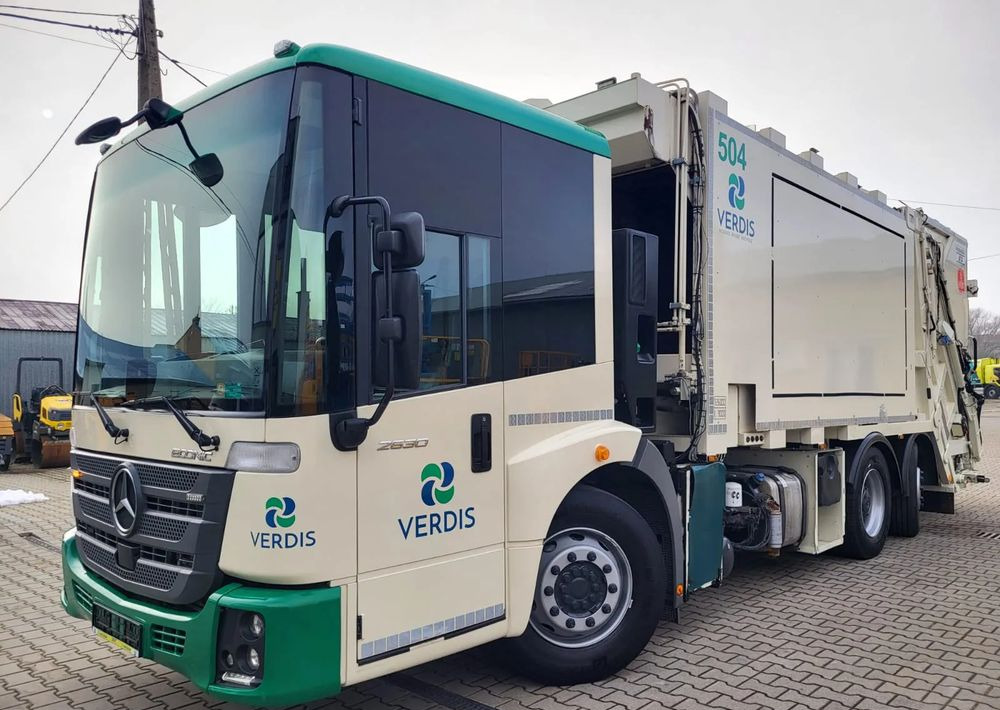 Mercedes-Benz Econic 2630 dwukomorowa - 垃圾车:图1 Mercedes-Benz Econic 2630 dwukomorowa - 垃圾车:图1