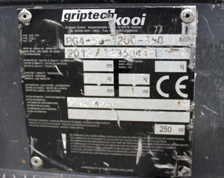 GRIPTECH RG4 58/RG4 58/FPX - 叉 适用于 材料装卸设备:图5 GRIPTECH RG4 58/RG4 58/FPX - 叉 适用于 材料装卸设备:图5
